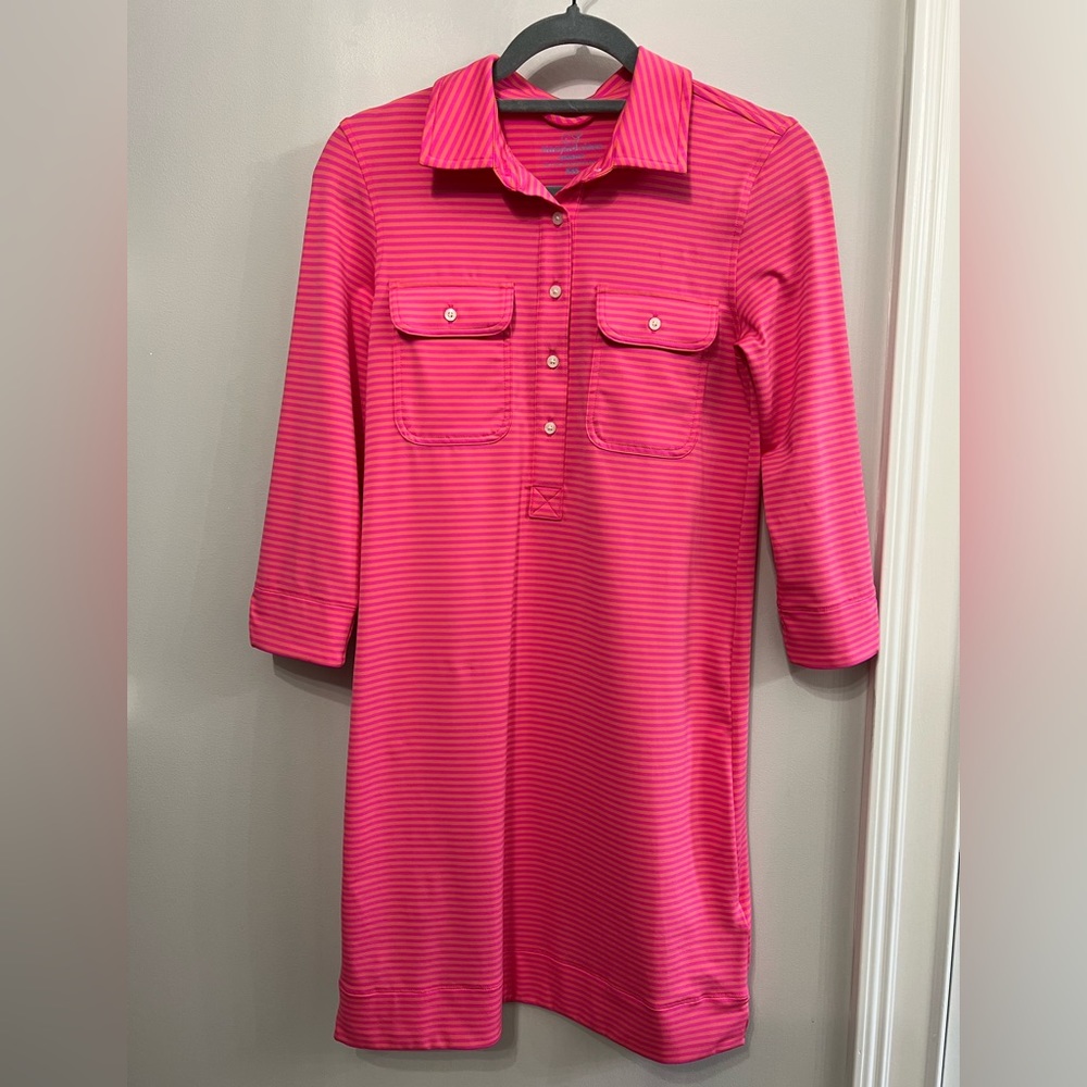 Vineyard Vines Sankaty stripped t-shirt dress